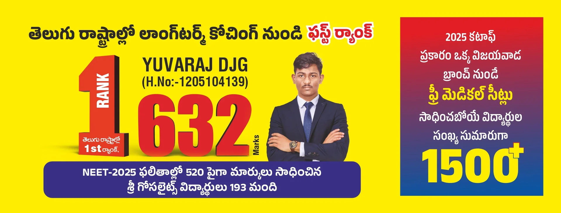 NEET Results 2025 From Srogosalites